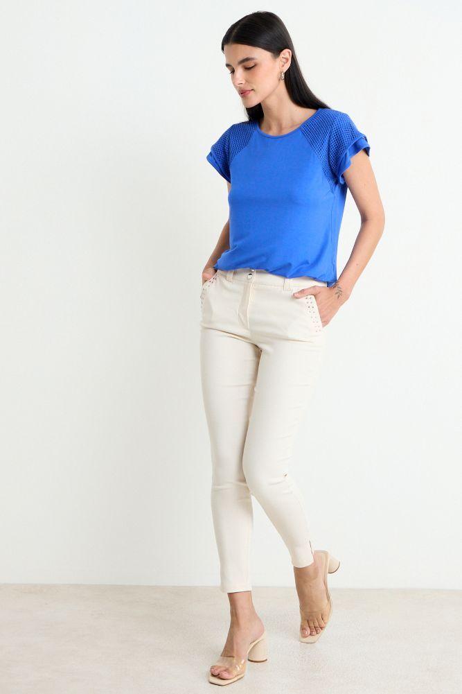 Polera Lisa Azul Ash 14204225071134-4