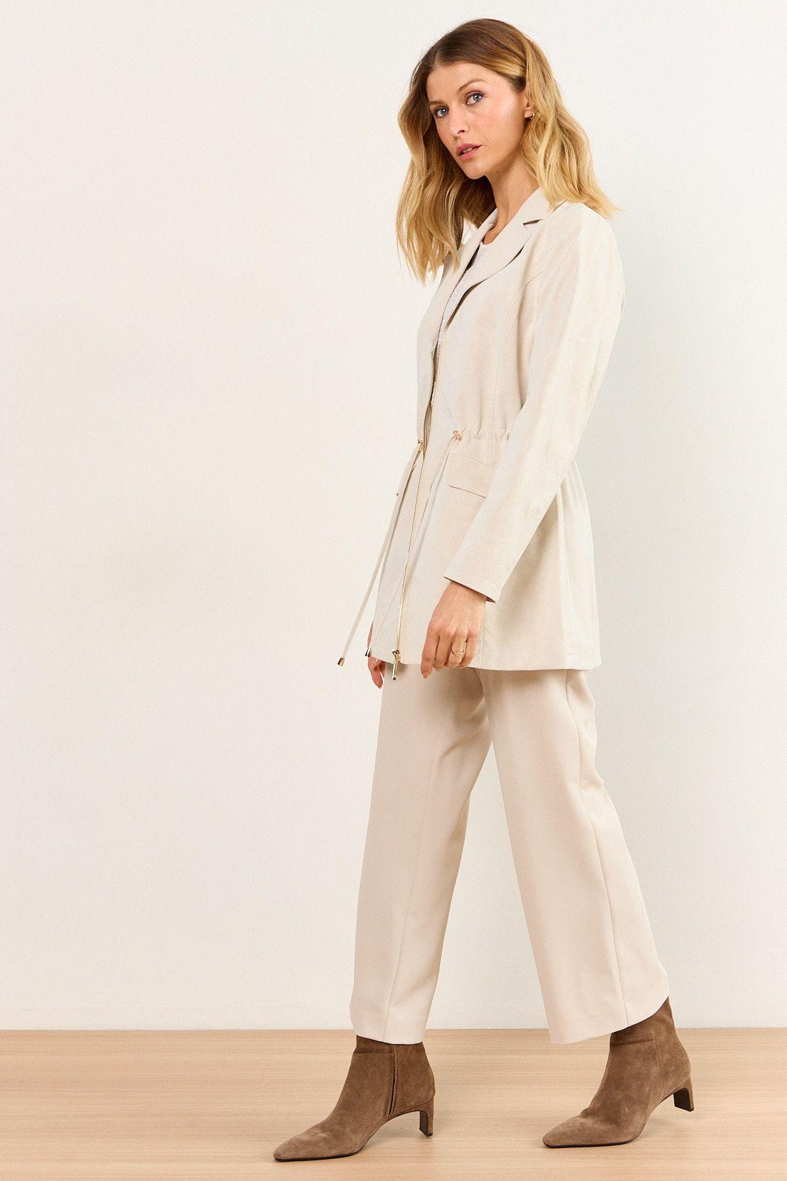 Trench Semi Formal Beige Ma Griffe 17402226003106-4