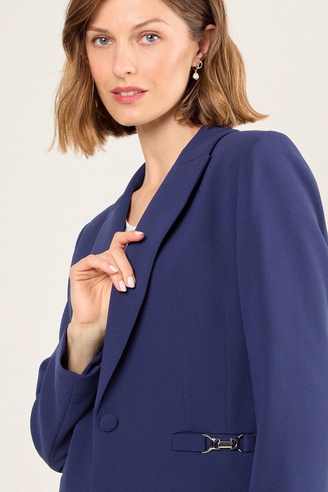 Blazer Liso Azul Ma Griffe 16004225010104-1