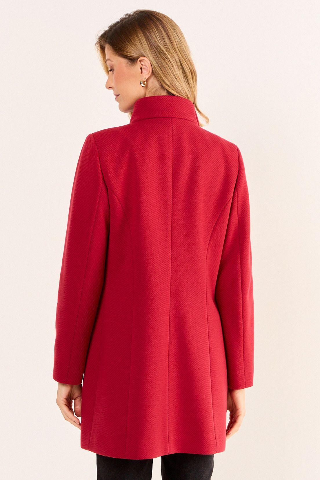 Chaqueton Cuello Alto Rojo Ma Griffe 17202126055103-2