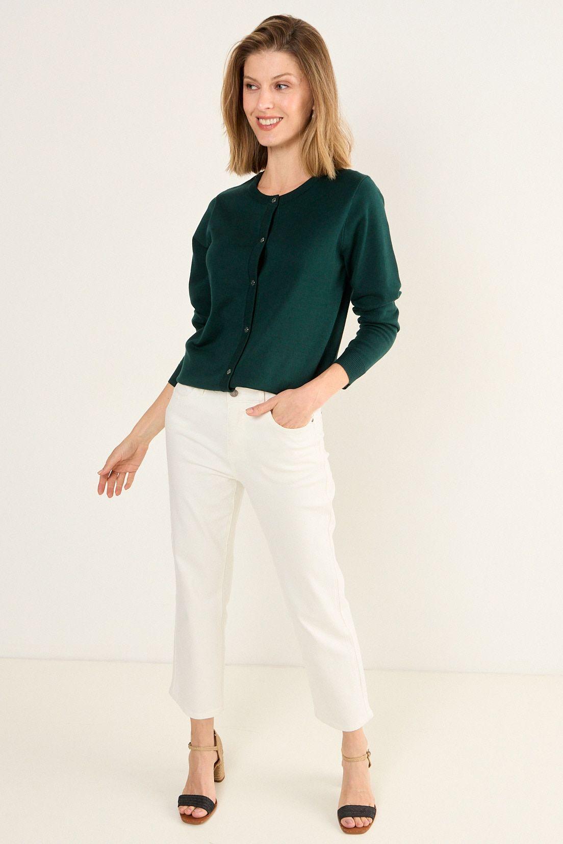 Chaleco Liso Verde Oliva Ma Griffe 18002126200107-4