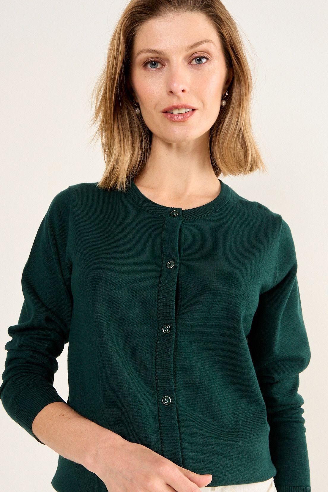 Chaleco Liso Verde Oliva Ma Griffe 18002126200107-0