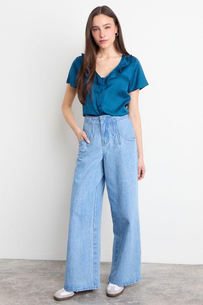 Blusa Lisa Celeste iO 14004225023127-4