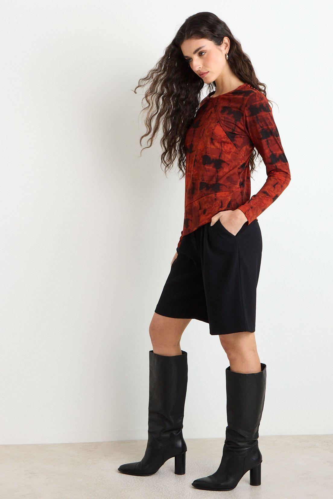 Polera Manga Larga Café Ash 14307225051129-4