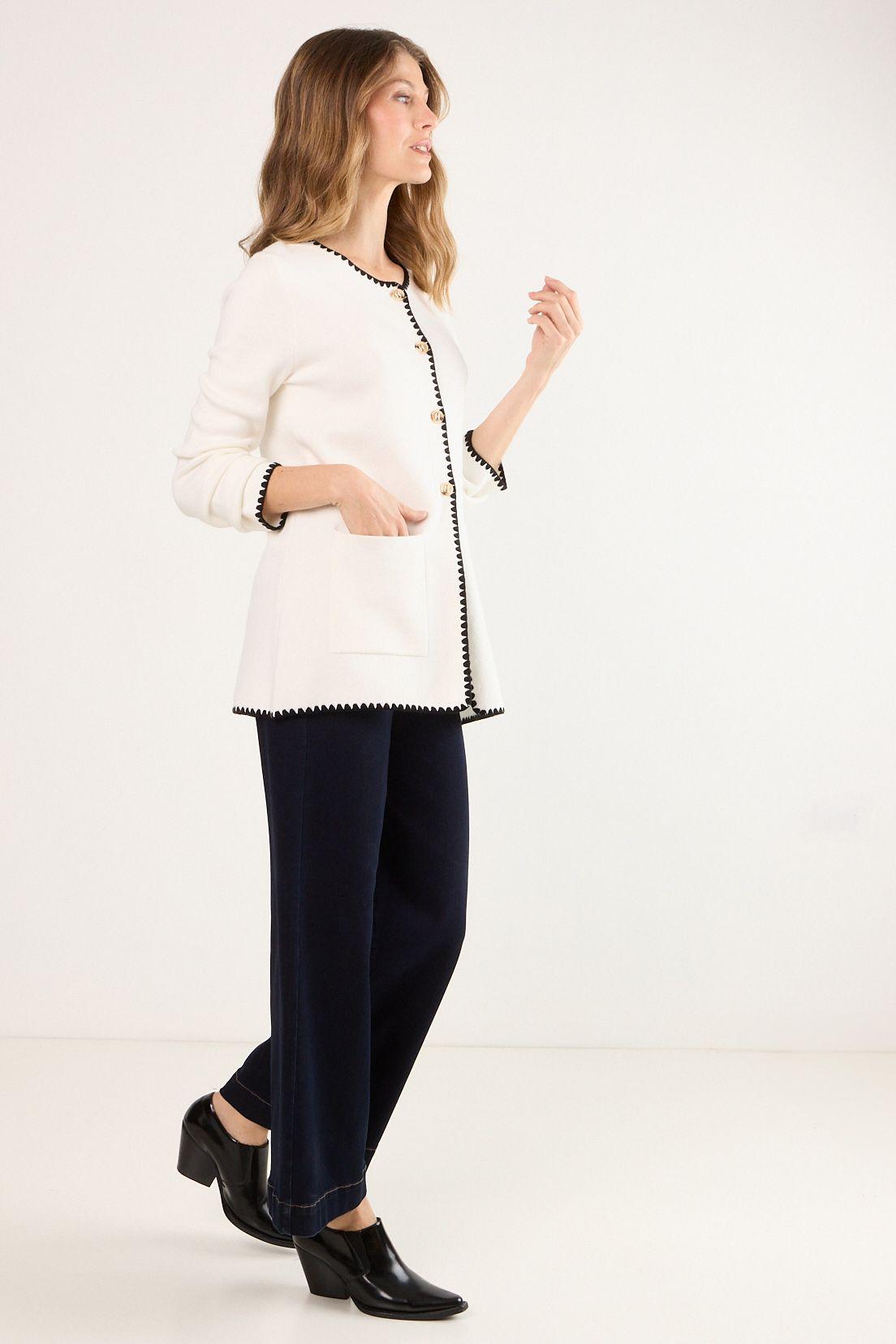 Cardigan Crudo Ma Griffe 18002225050105-2