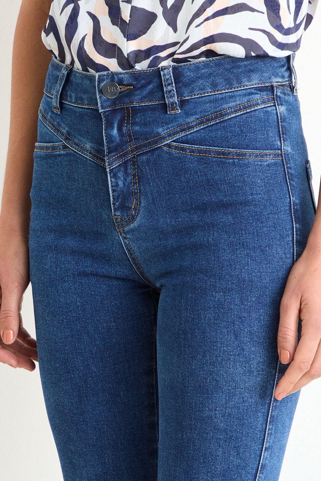 Skinny Jeans Liso Azul Ash 11307126002104-1