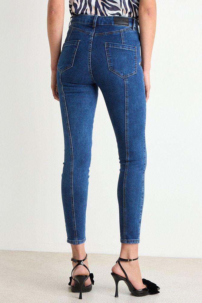 Skinny Jeans Liso Azul Ash 11307126002104-3