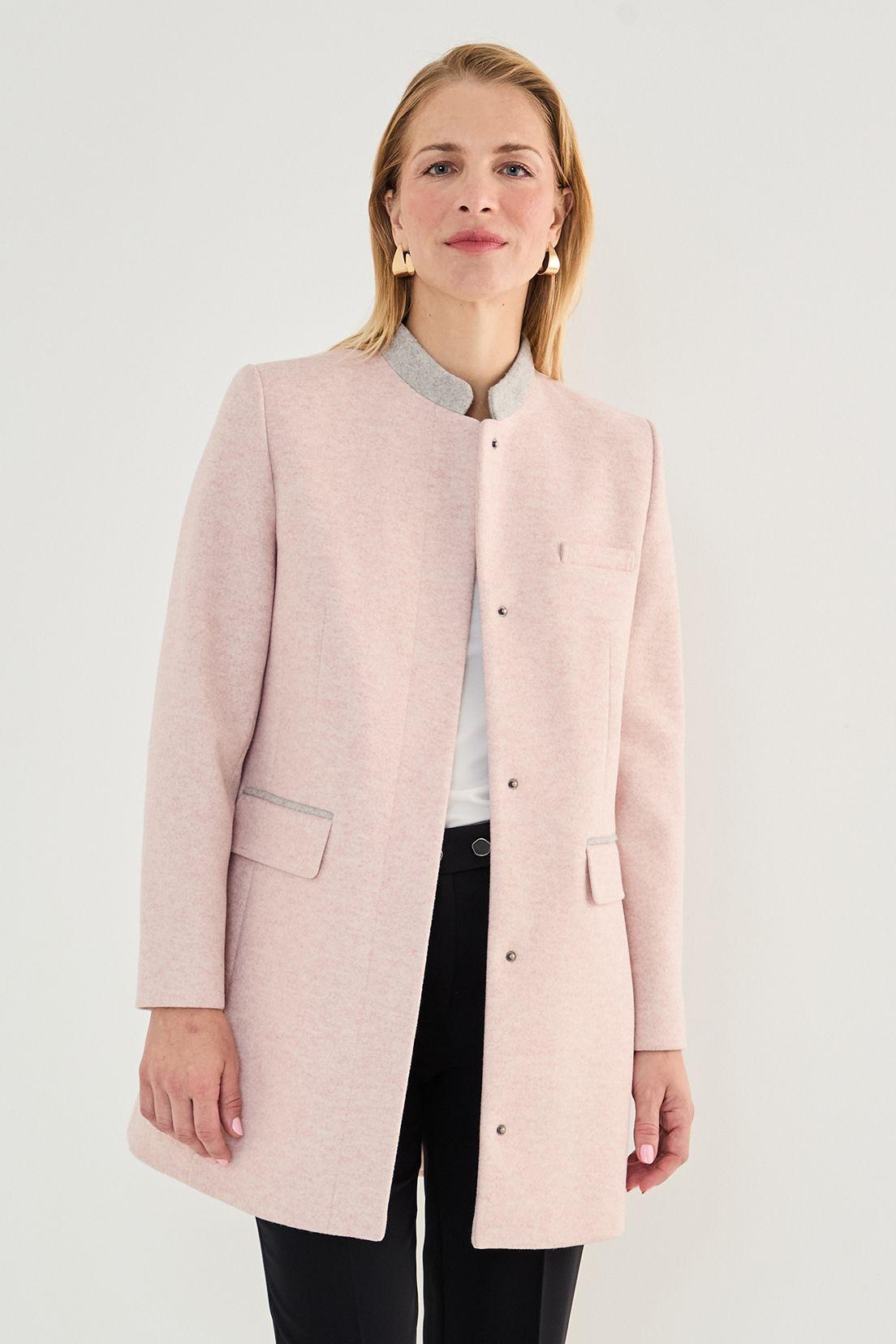 Abrigo Melange Bicolor Rosado 17202125003123-1