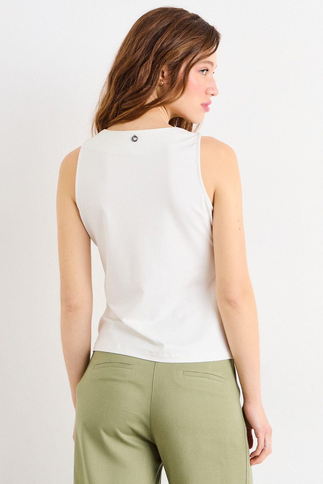 Polera Sin Mangas Blanco iO 14220226063101-2