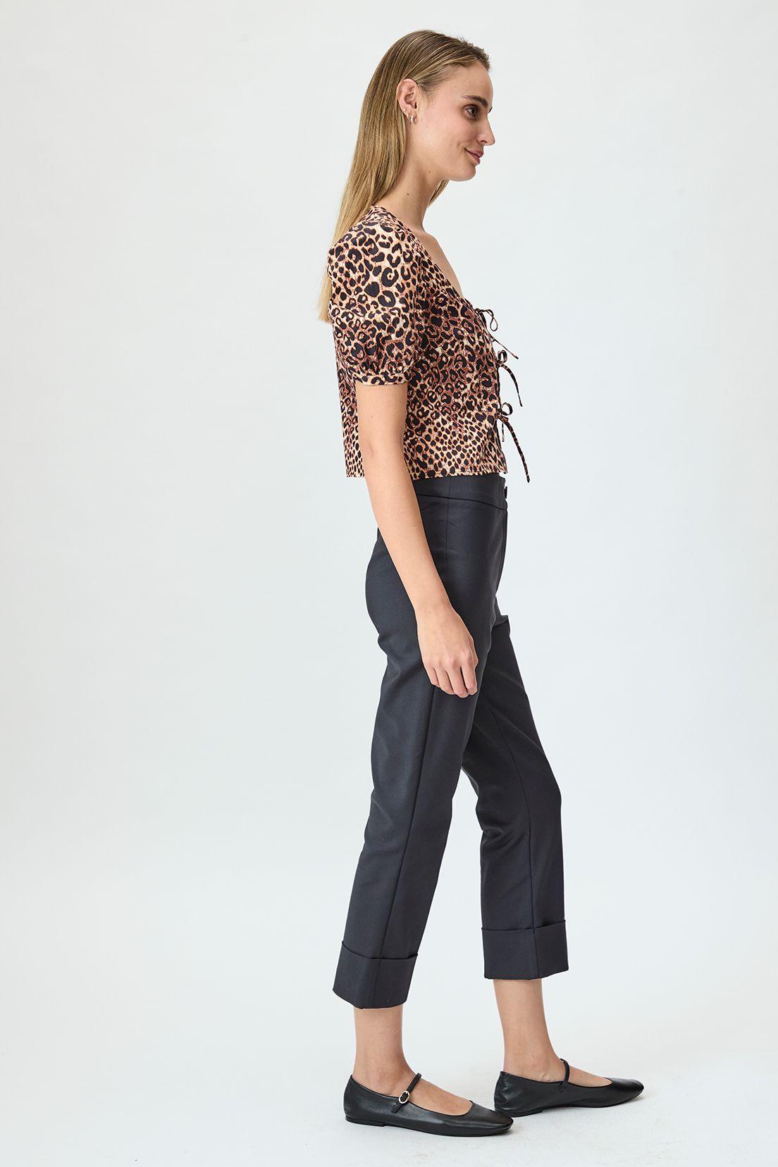 Pantalon Liso Negro iO 11020125003102-3