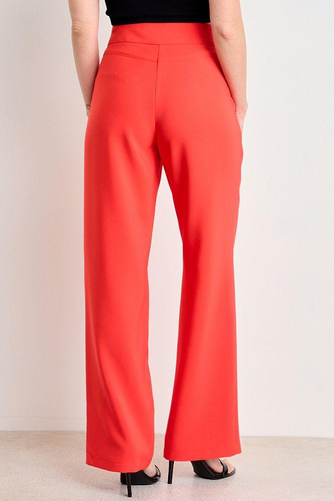 Pantalon Recto Liso Rojo Ash 11007225011103-2