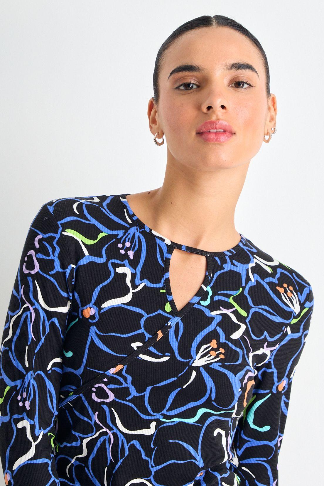 Polera Manga Larga Negra iO 14320225051103-1