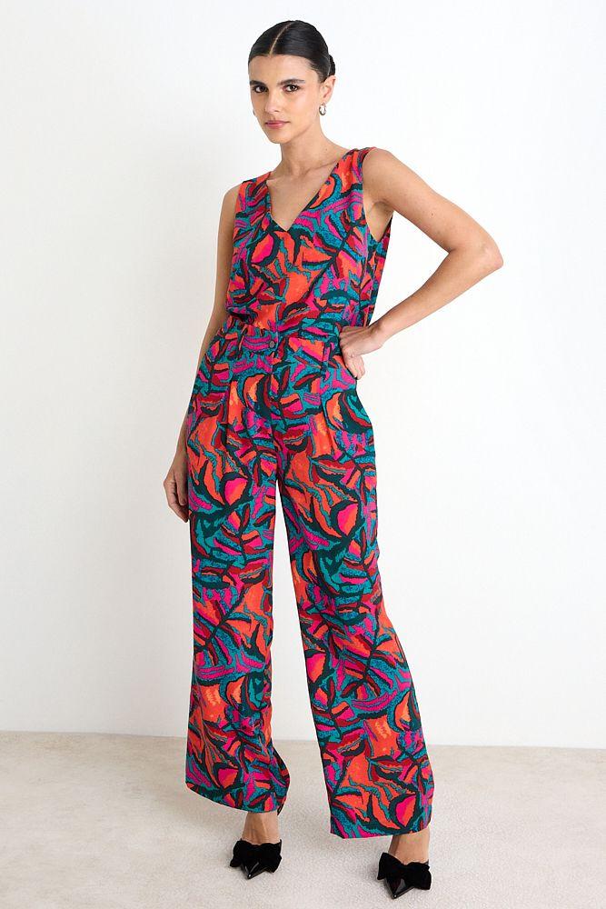 Blusa Fantasia Cuello En V Rojo Ash 14107225057103-3