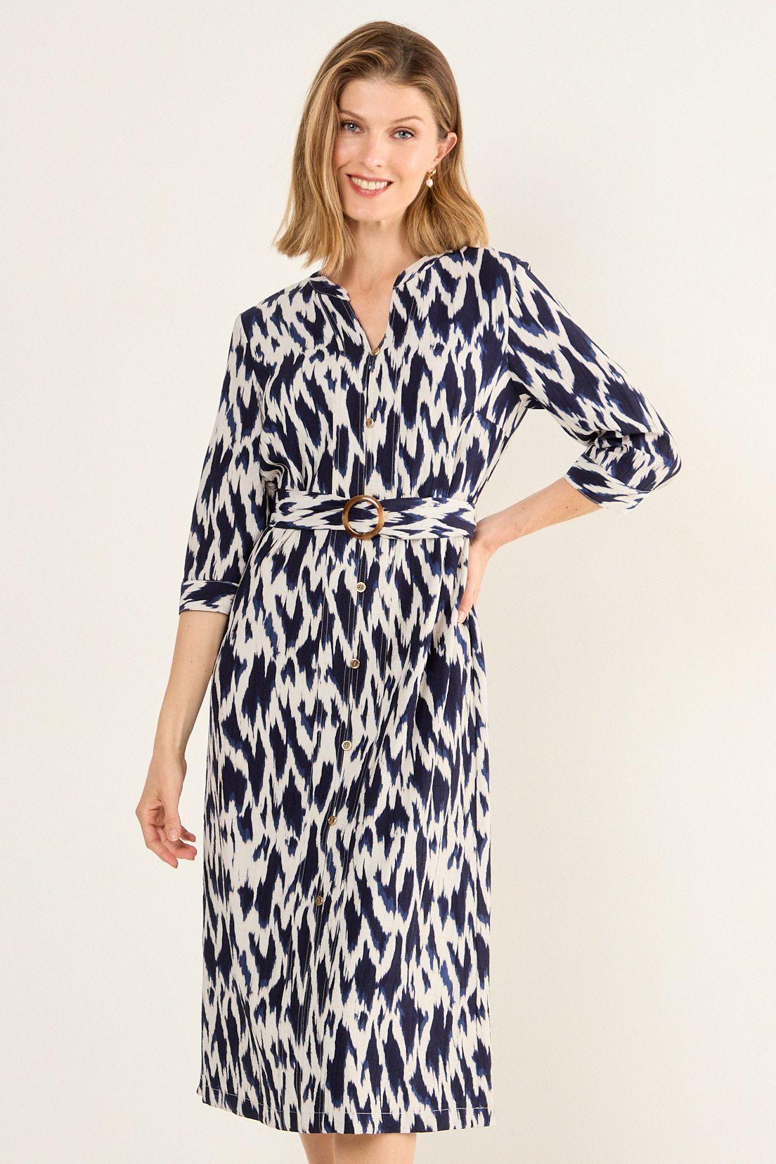 Vestido Estampado Crudo Ma Griffe 13102126050105-0