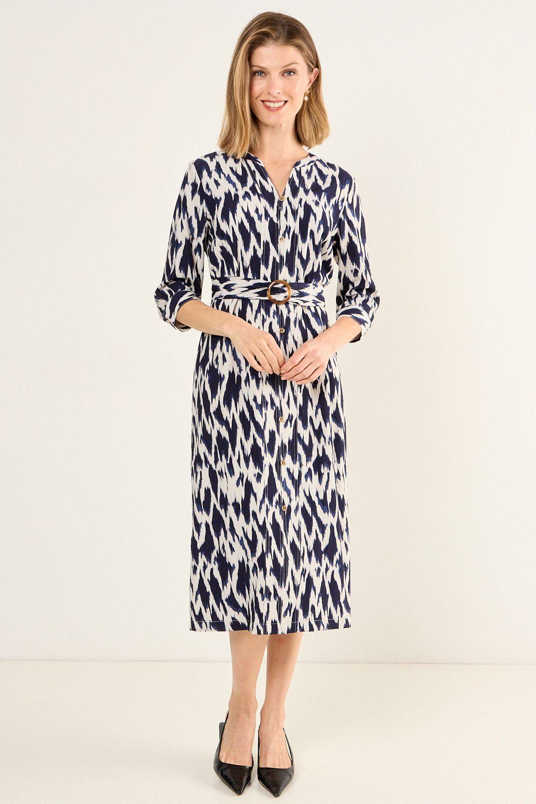 Vestido Estampado Crudo Ma Griffe 13102126050105-1