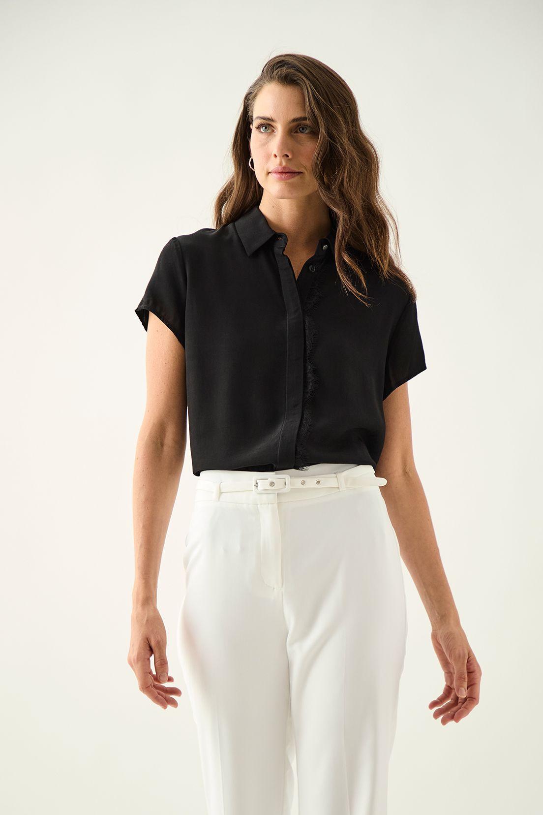 Blusa Lisa Negro Ash 14007125002102-0