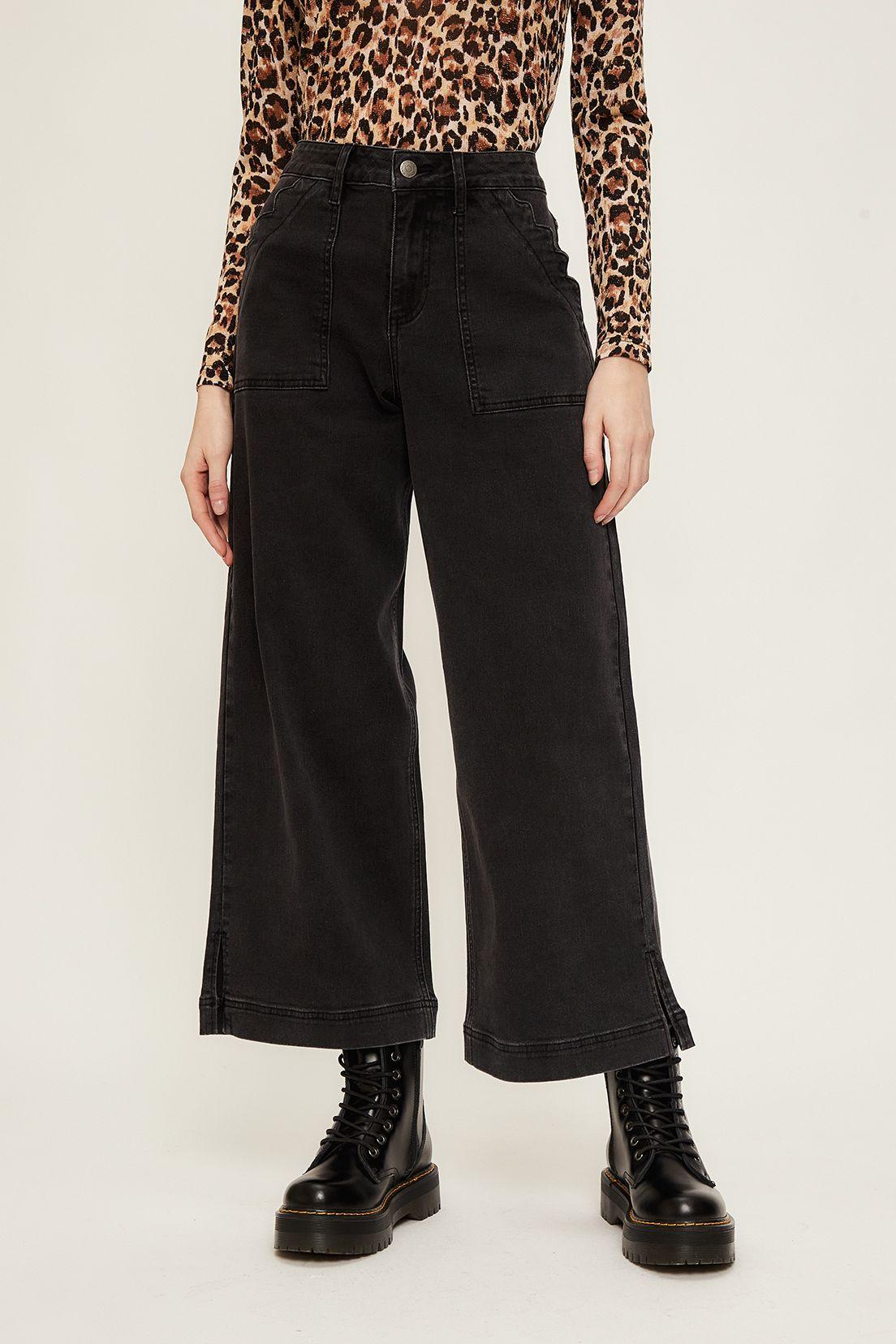 Jeans Liso Negro iO 11320224054102-1