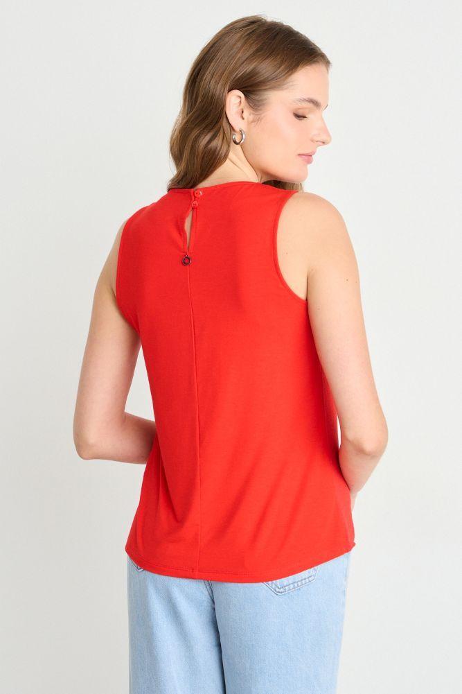 Polera Lisa Rojo iO 14220225072103-2