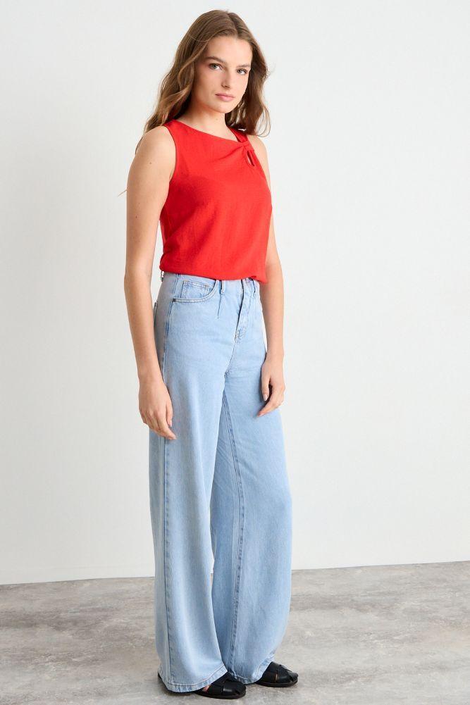 Polera Lisa Rojo iO 14220225072103-3