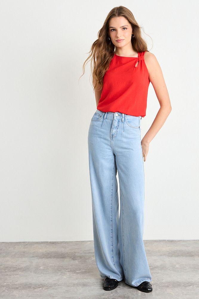 Polera Lisa Rojo iO 14220225072103-4