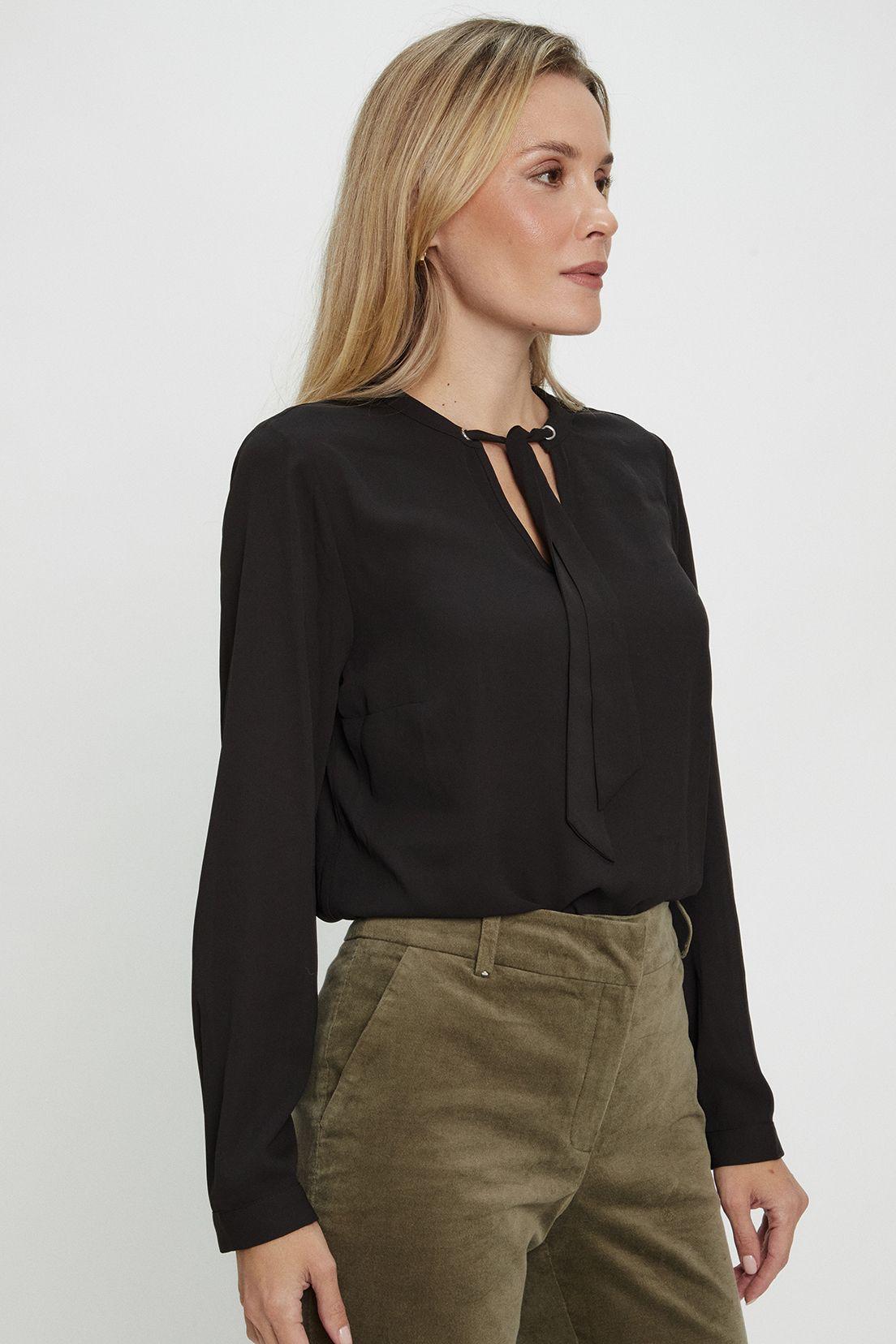 Blusa Lisa Negro Ma Griffe 14002224051102-3