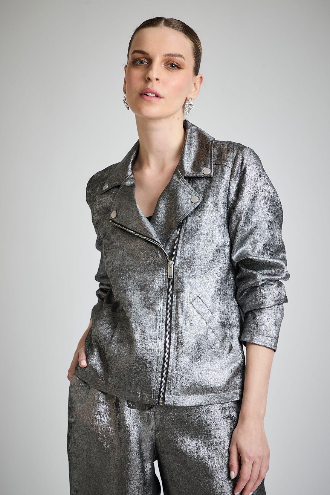 Chaqueta Folia Plateado Ash 17507224058163-0