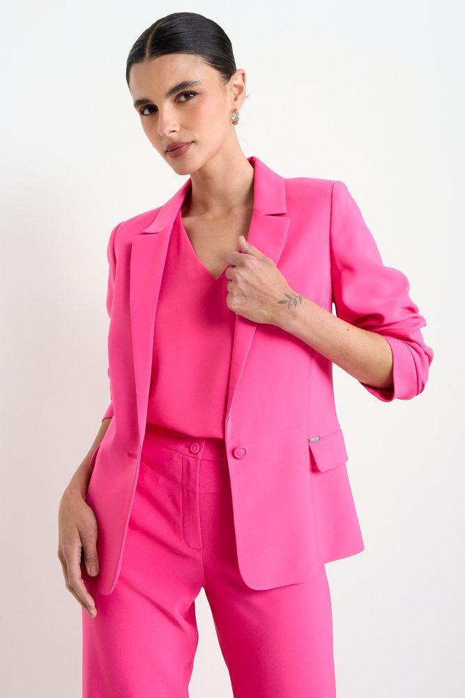 Blazer Liso Fucsia Ash 16007225011116-0