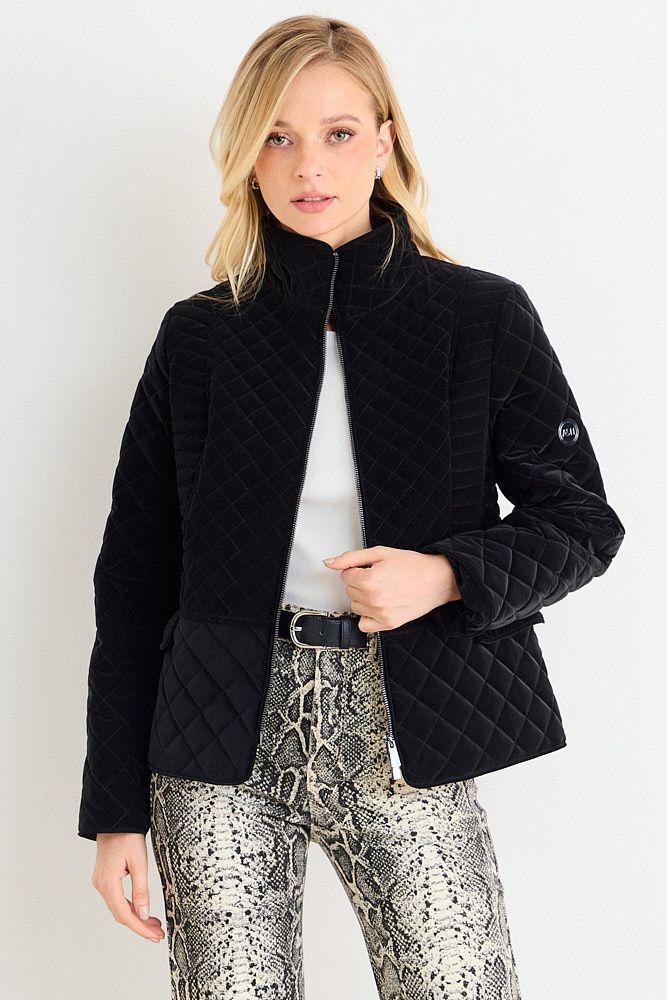 Parka Lisa Manga Larga Negro Ash 17607126002102-0