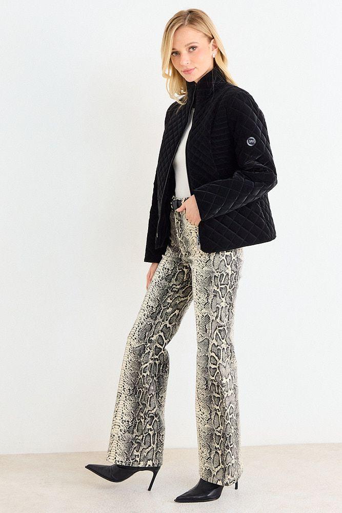 Parka Lisa Manga Larga Negro Ash 17607126002102-4