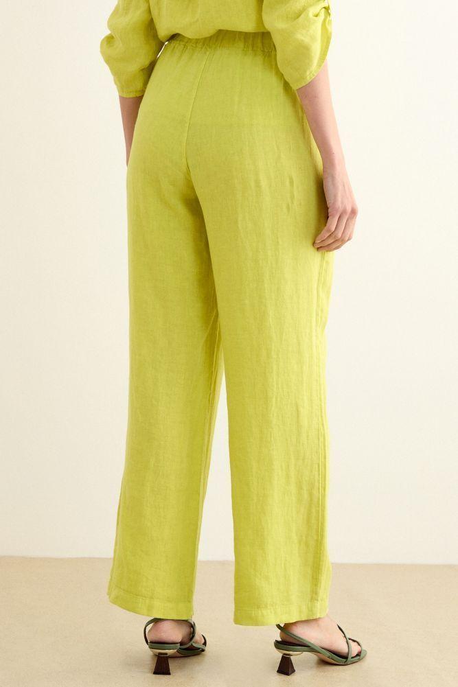 Pantalon Liso Verde Pistacho Ma Griffe 11002225302137-3