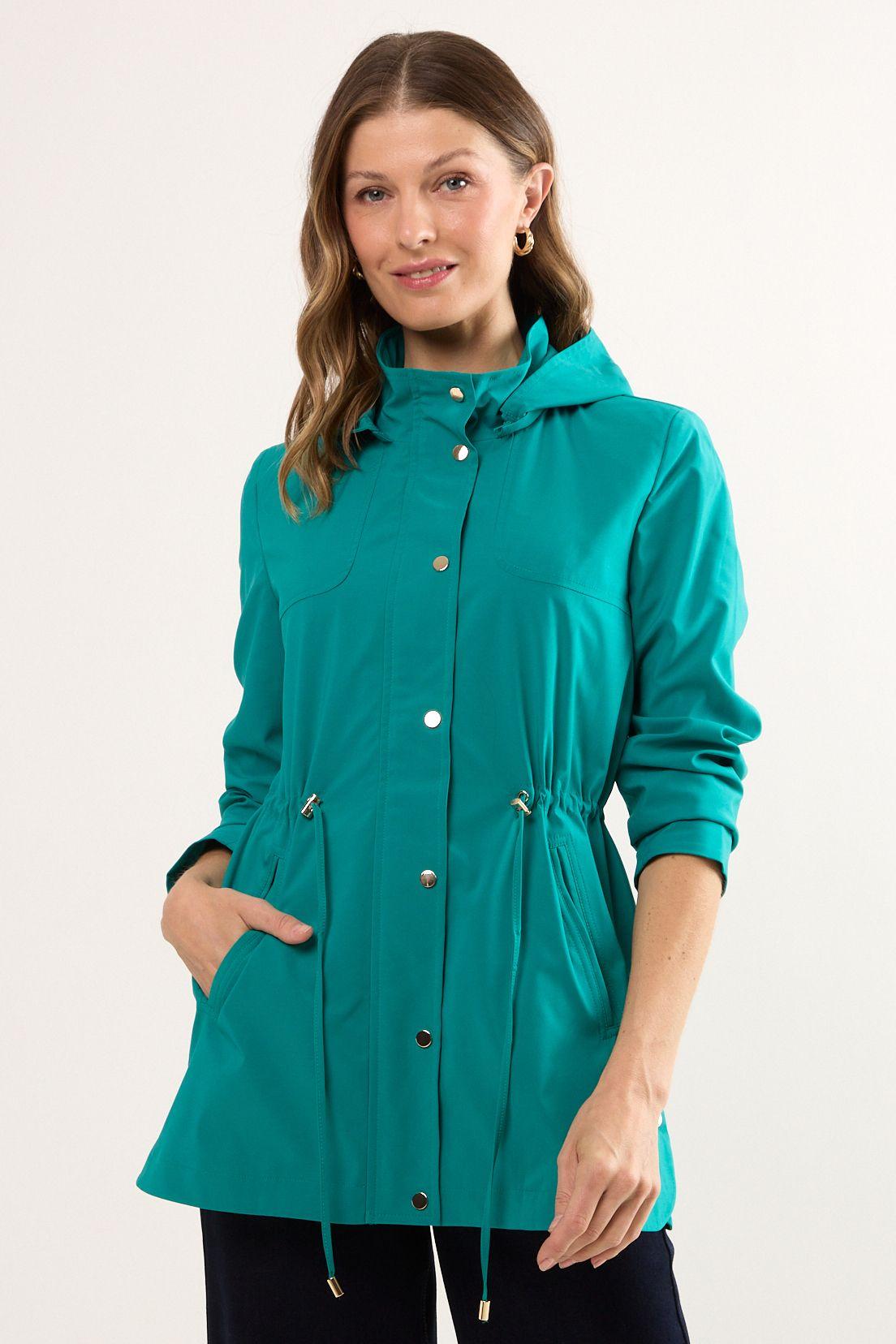 Trench Verde Ma Griffe 17402225001217-1