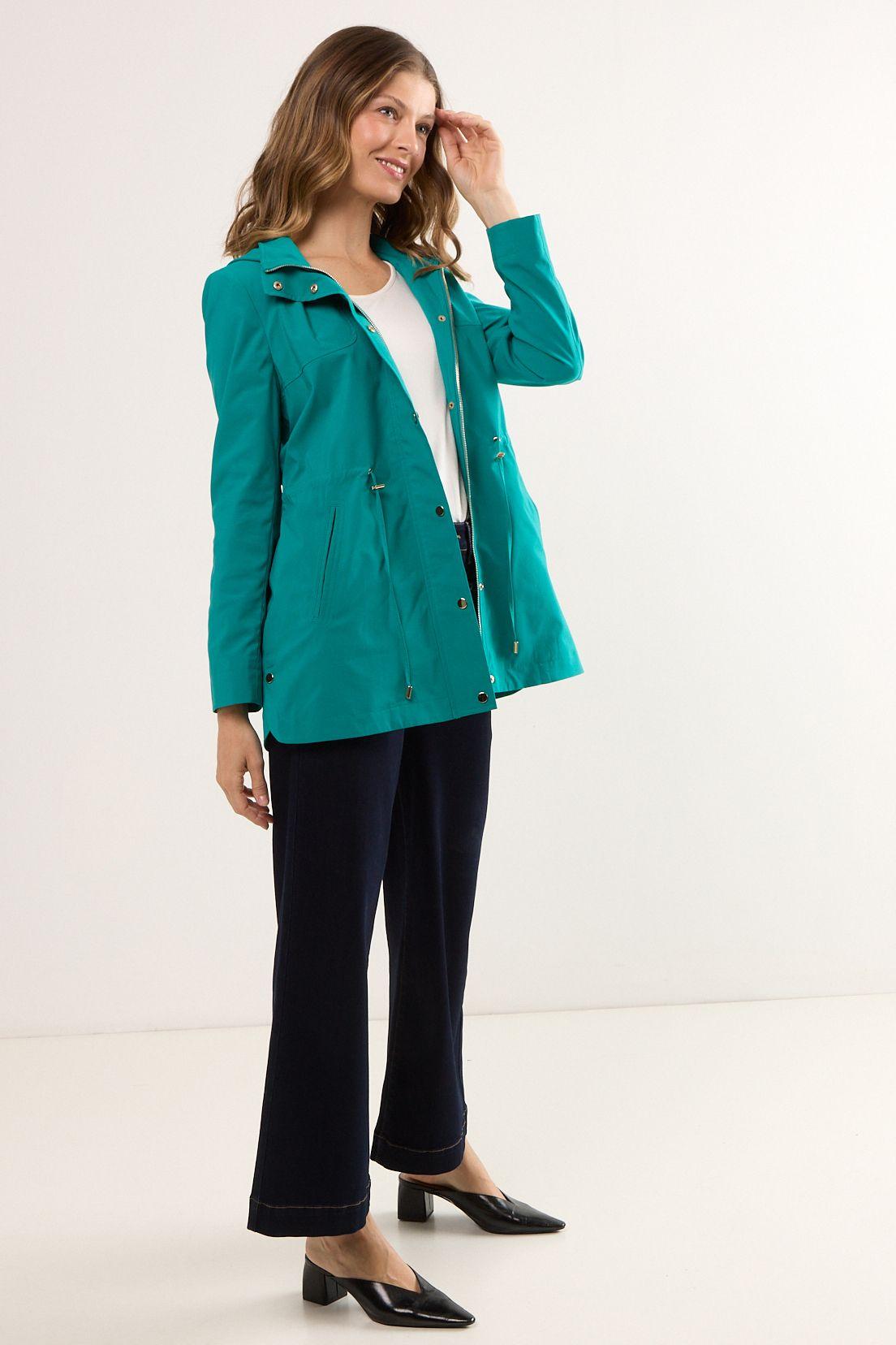 Trench Verde Ma Griffe 17402225001217-2