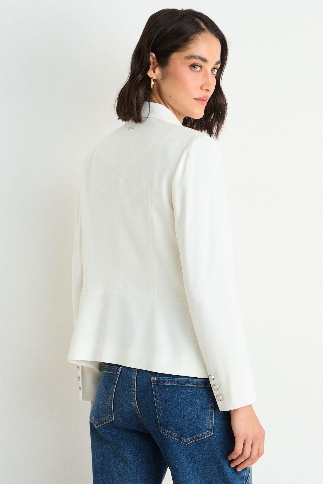 Blazer Manga Larga Crudo Ash 16007126090105-2