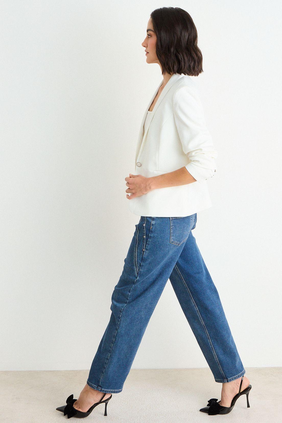 Blazer Manga Larga Crudo Ash 16007126090105-4