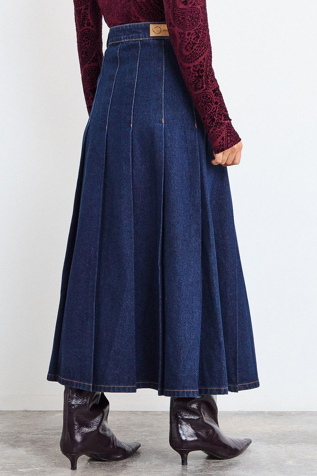 Falda Denim Azul iO 12820126002104-3