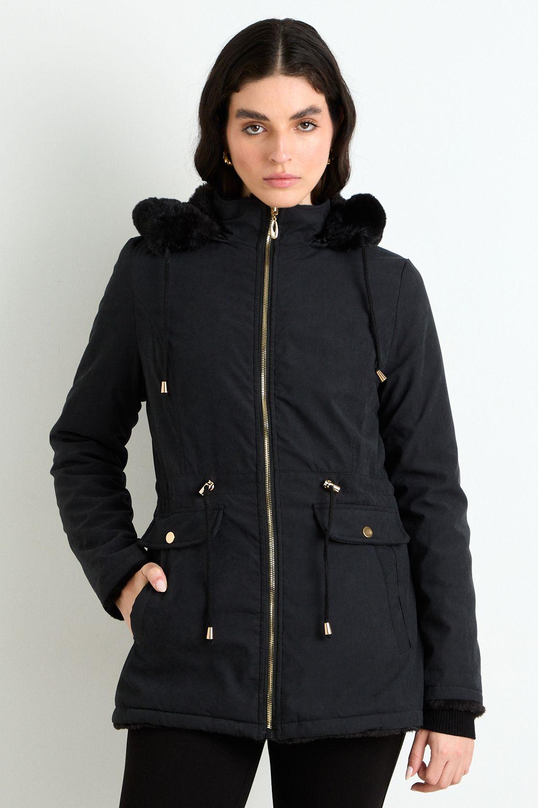 Chaqueton Liso Negro 17204224002102-0