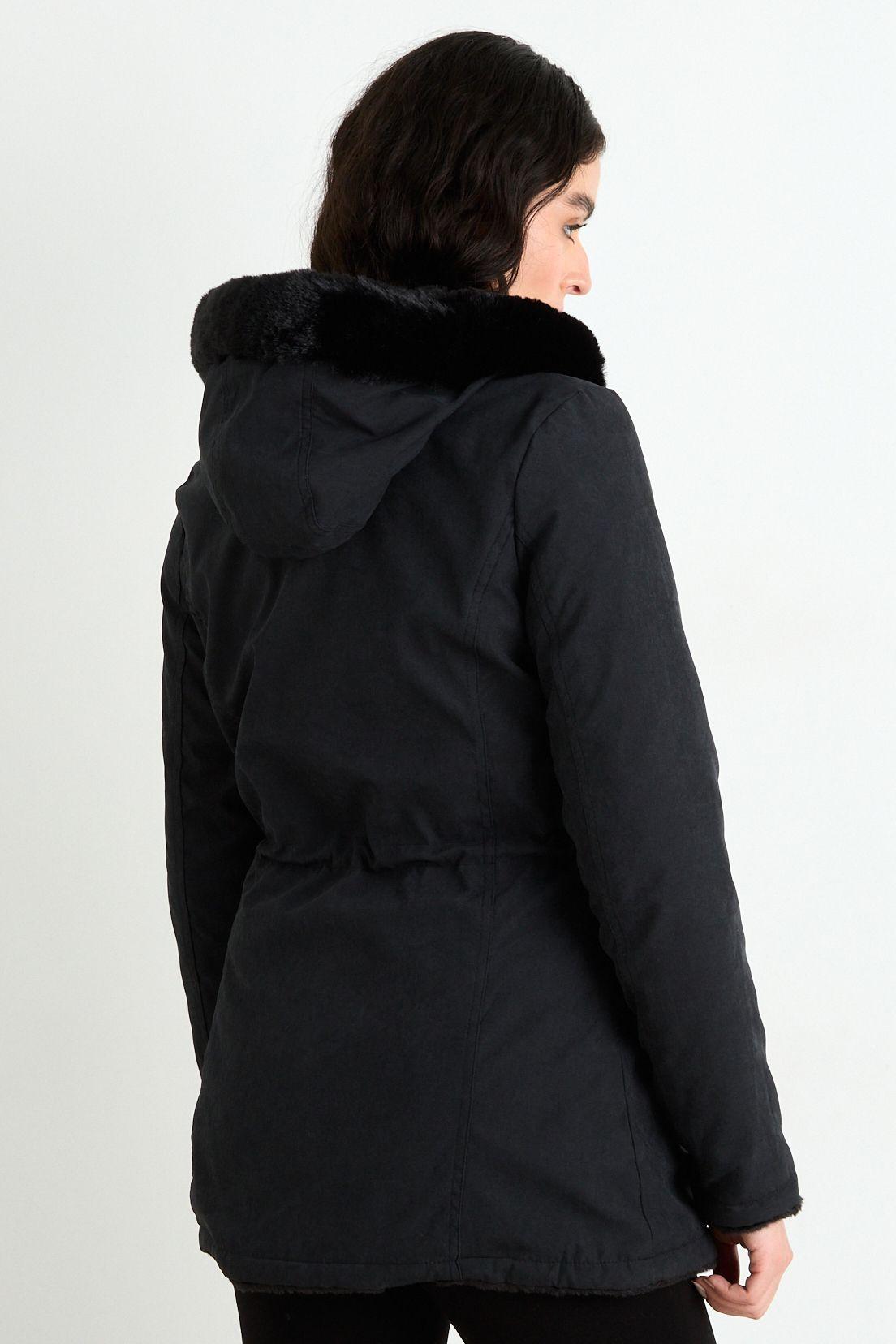 Chaqueton Liso Negro 17204224002102-3
