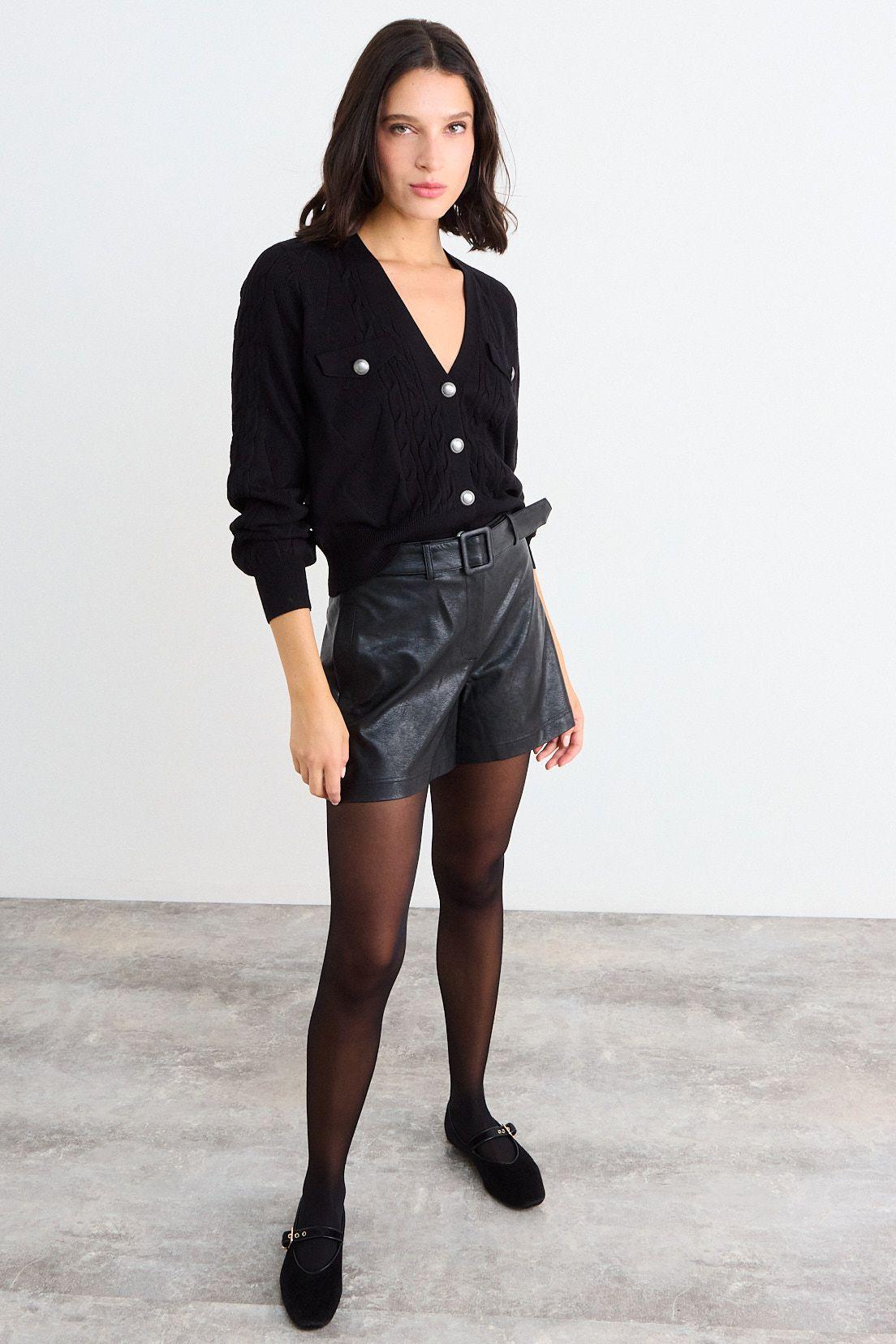 Chaleco Liso Negro iO 18020126008102-3