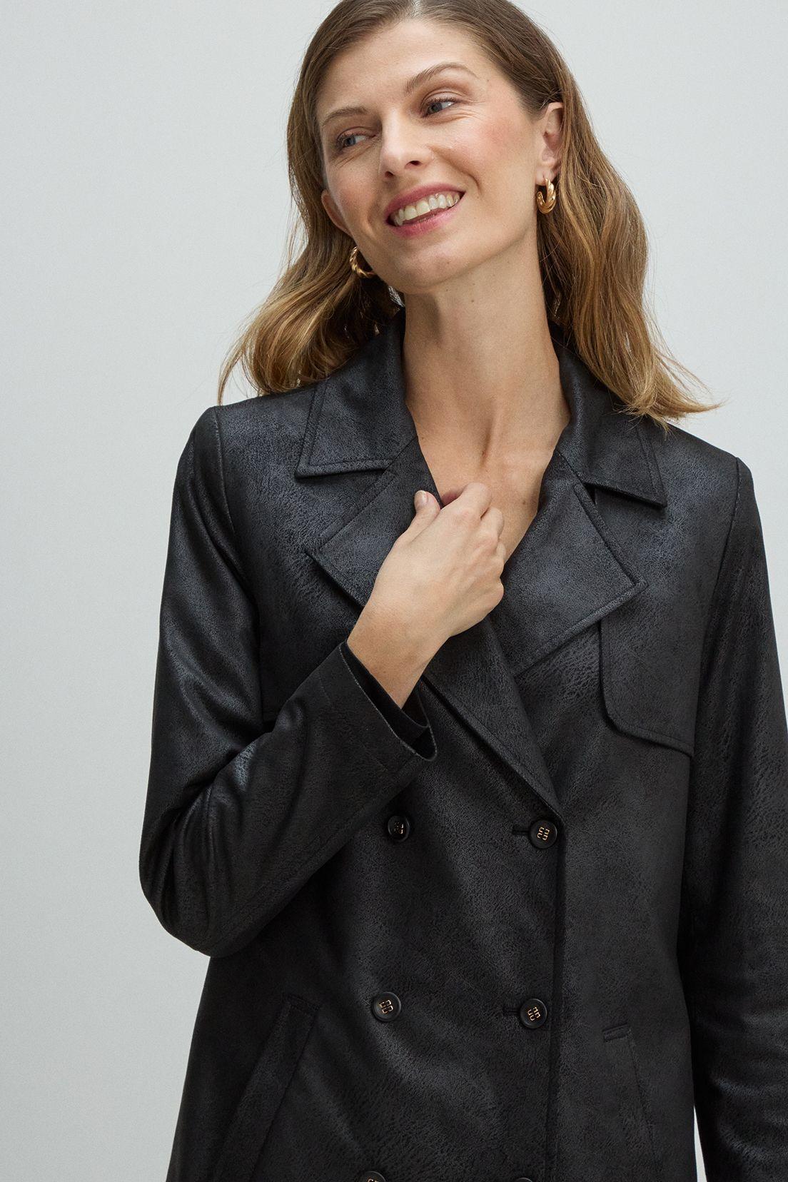 Trench Negro Ma Griffe 17402225002102-1