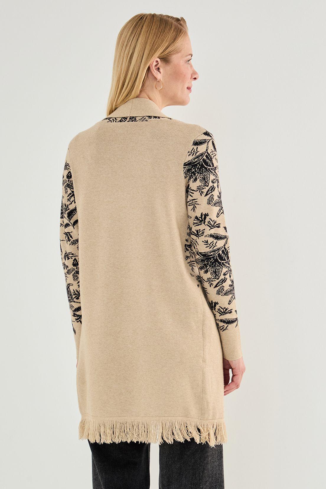 Tejido Abierto De Fantasia Beige 18602125001106-3