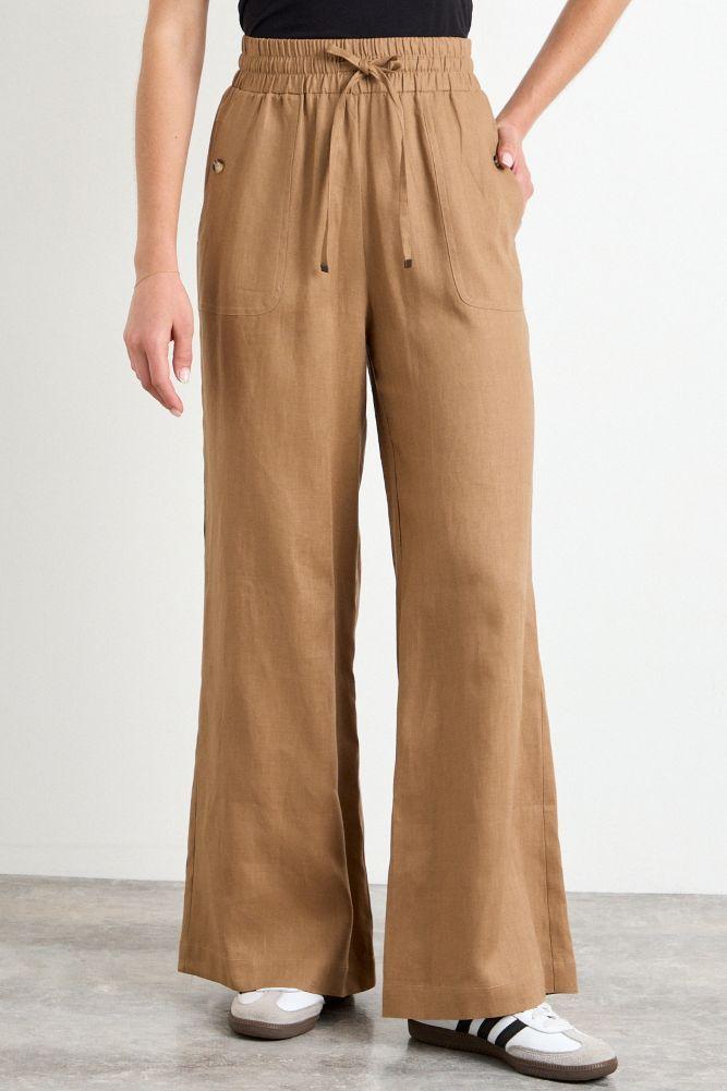 Pantalon Liso Café iO 11020225024109-1