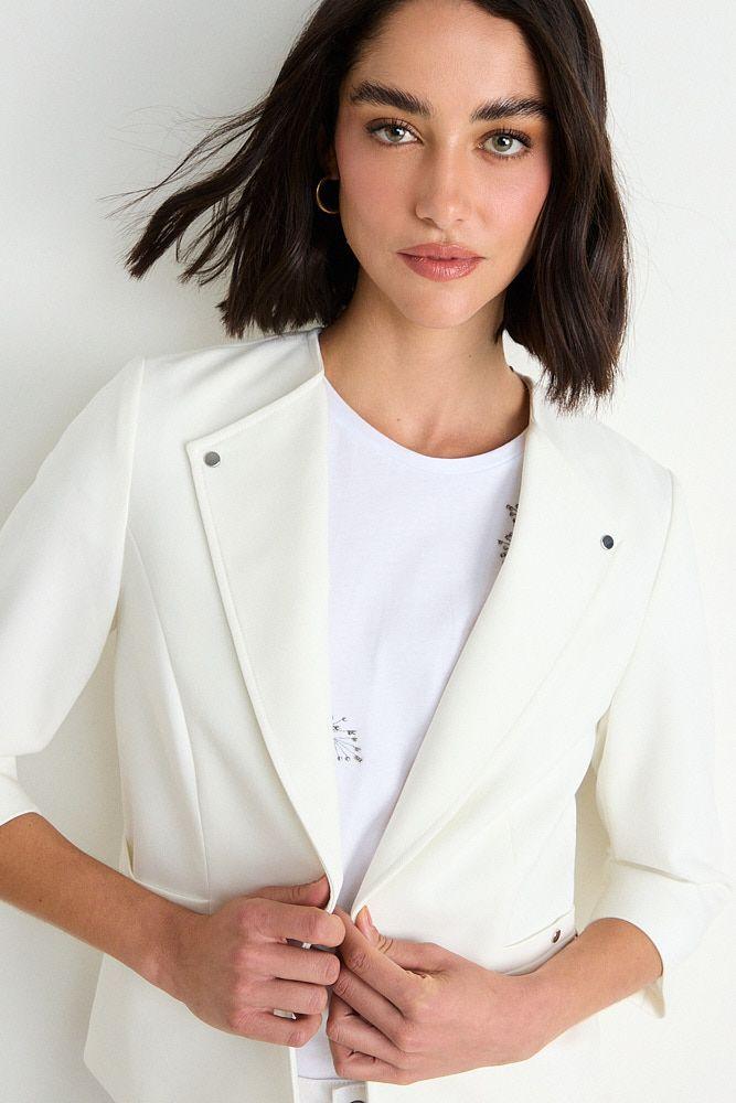 Blazer Liso Con Solapa Crudo Ash 16007225070105-1