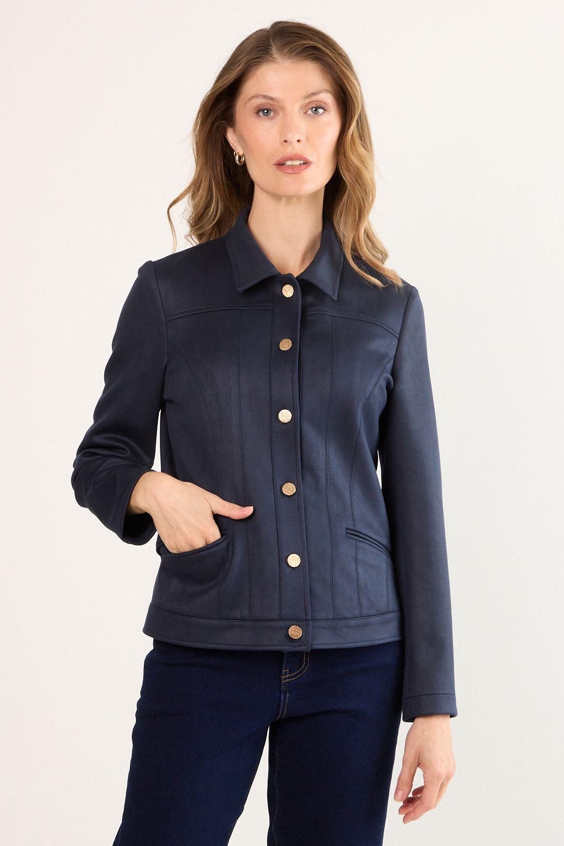 Chaqueta Azul Ma Griffe 17502225054104-0