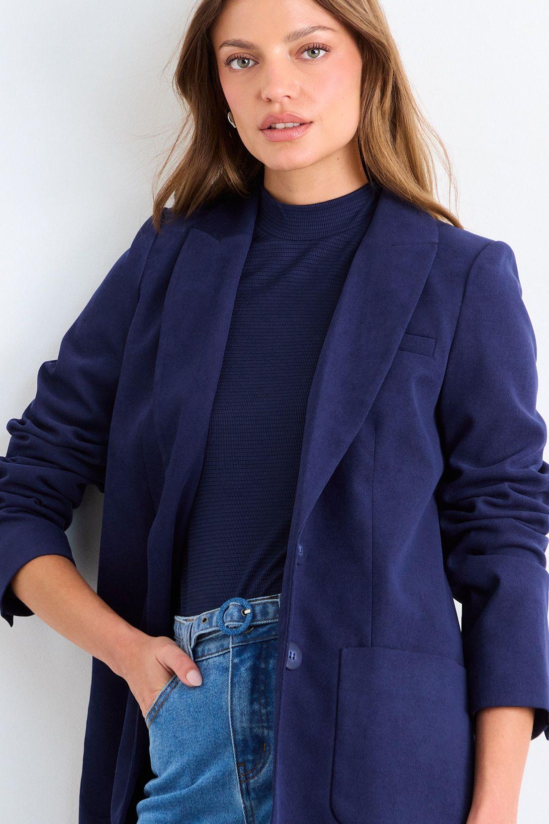 Blazer Liso Azul iO 16020126061104-1