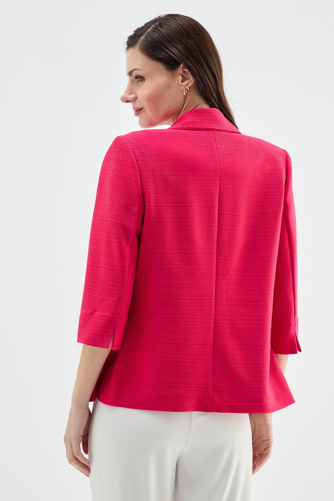 Blazer Solapa Abierta fucsia Ma Griffe 16002224004116-4