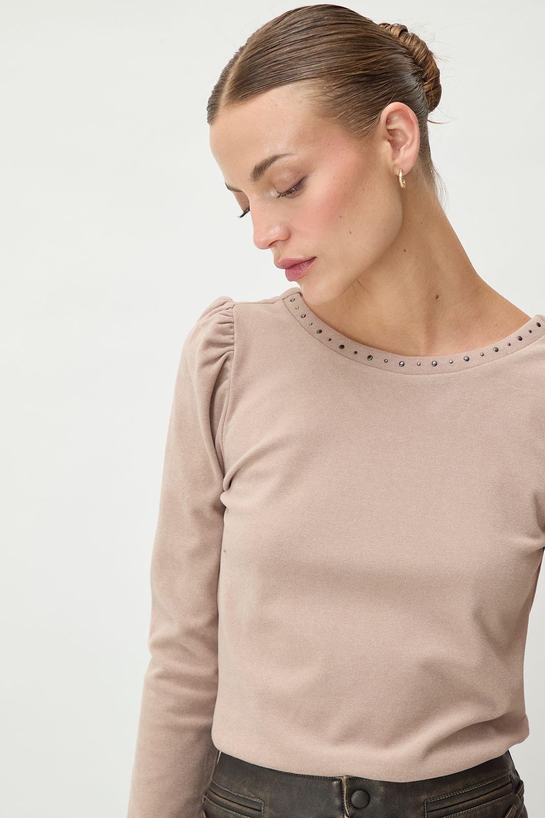 Polera Lisa Beige 14220125057106-3