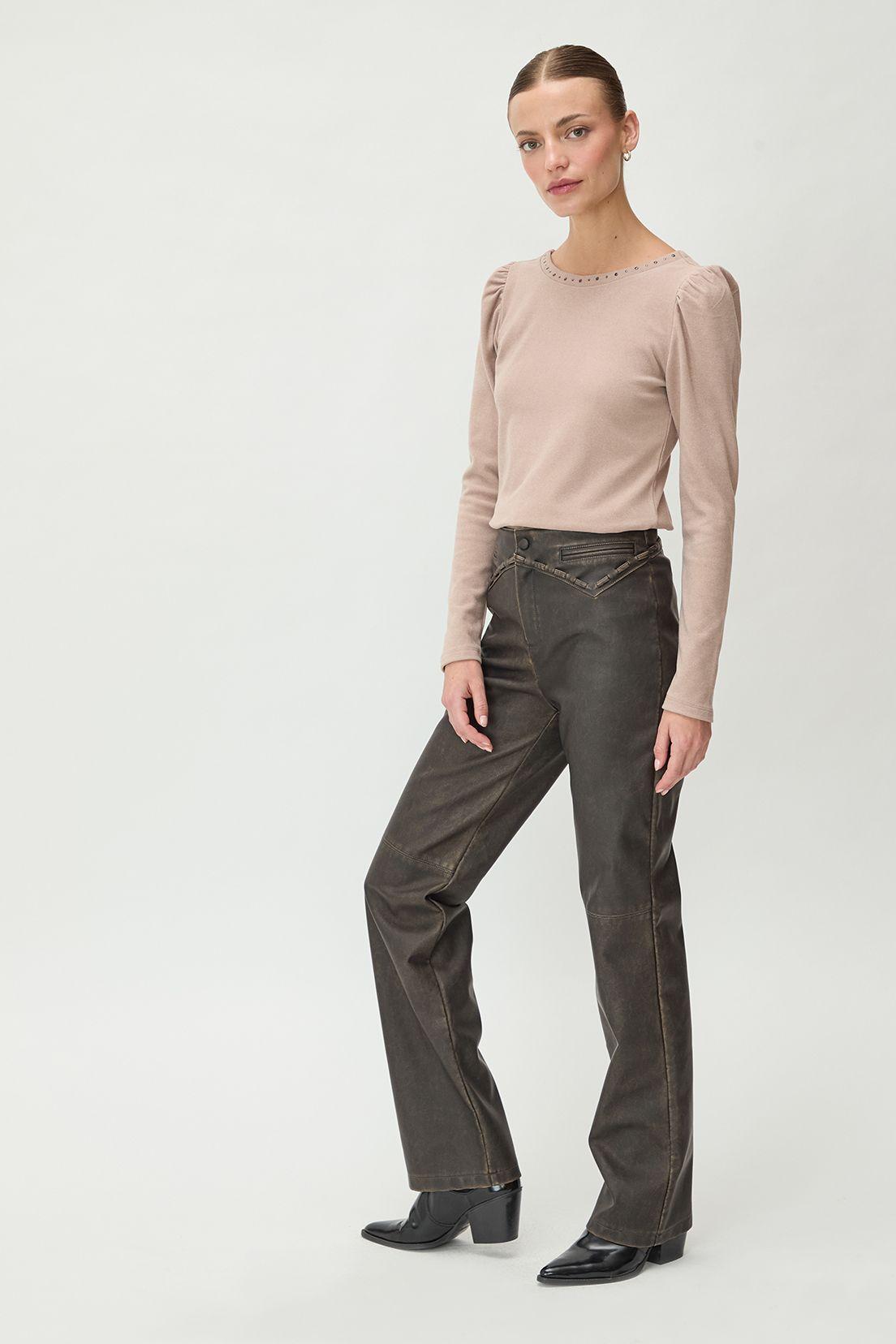 Polera Lisa Beige 14220125057106-4