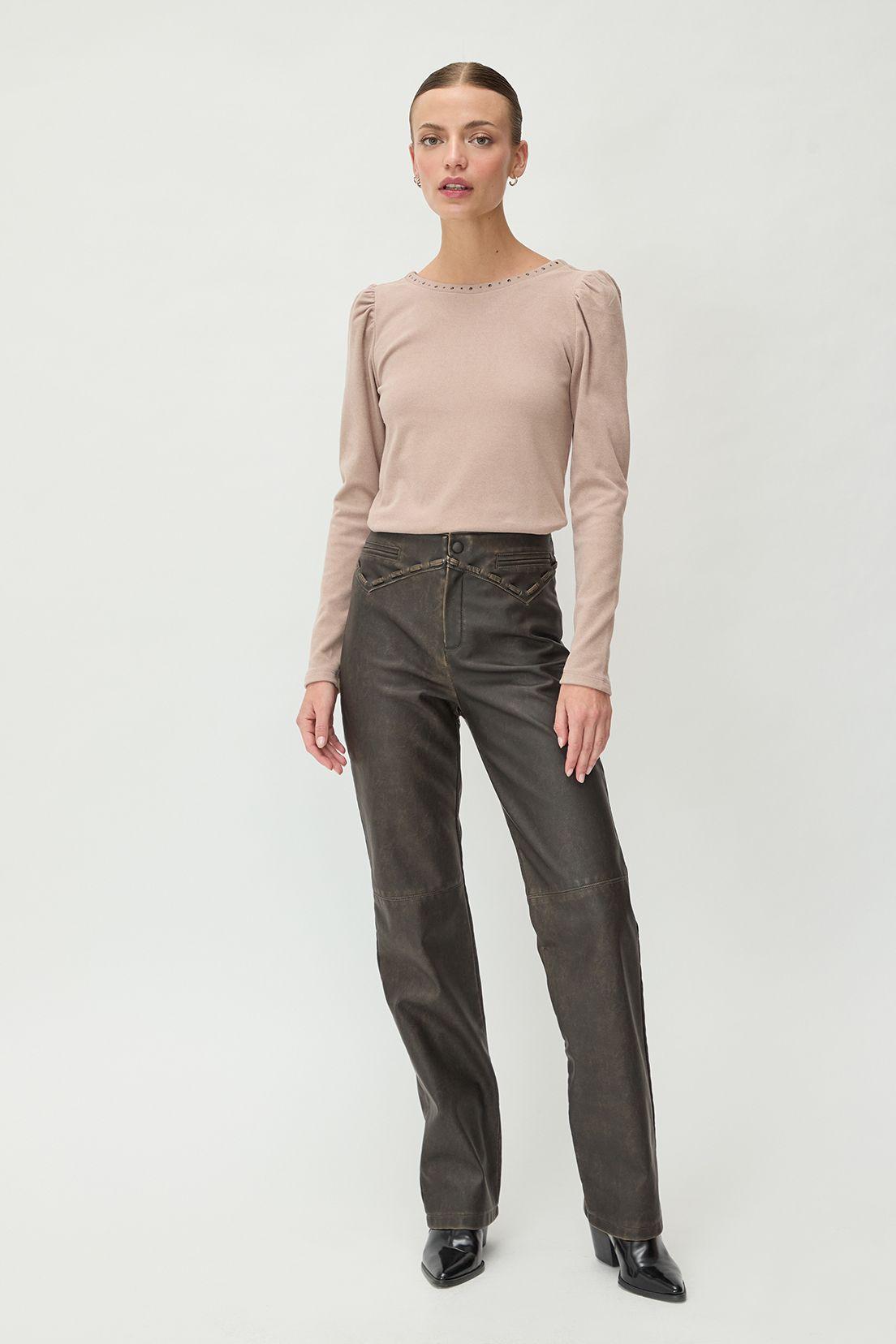 Polera Lisa Beige 14220125057106-2