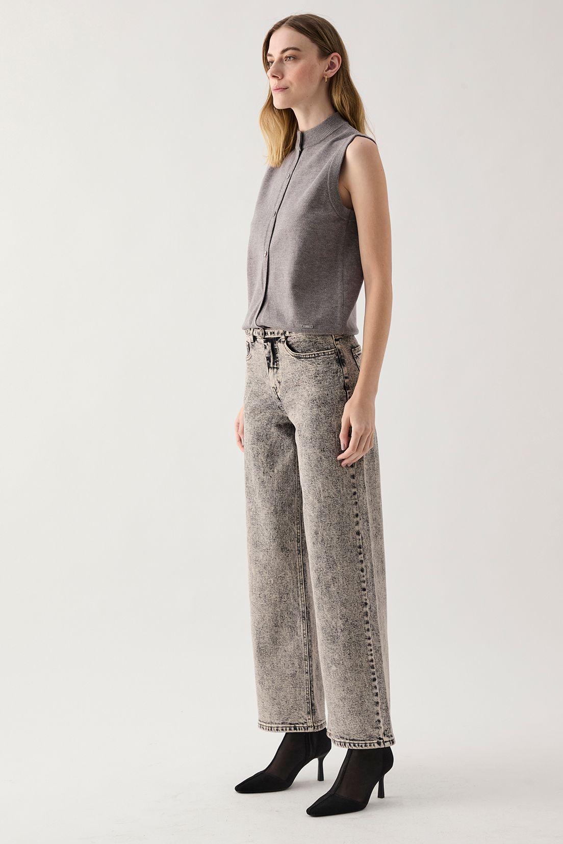Chaleco Liso Gris 18007125001163-2