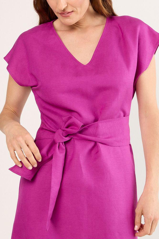 Vestido Largo Violeta Ma Griffe 13002225053641-2